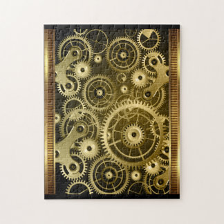 Steampunk Gears Puzzle