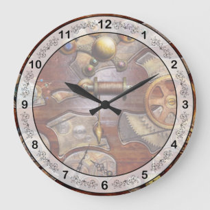 Steampunk - Gears - Reverse engineering Large Clock
