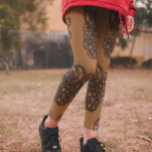 Steampunk Gears Rusty Vintage Industrial Leggings<br><div class="desc">This design was created through digital art. It may be personalised by clicking the customise button and changing the colour, adding a name, initials or your favourite words. Contact me at colorflowcreations@gmail.com if you with to have this design on another product. Purchase my original abstract acrylic painting for sale at...</div>
