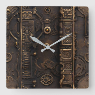 Steampunk Gears Wall Clock