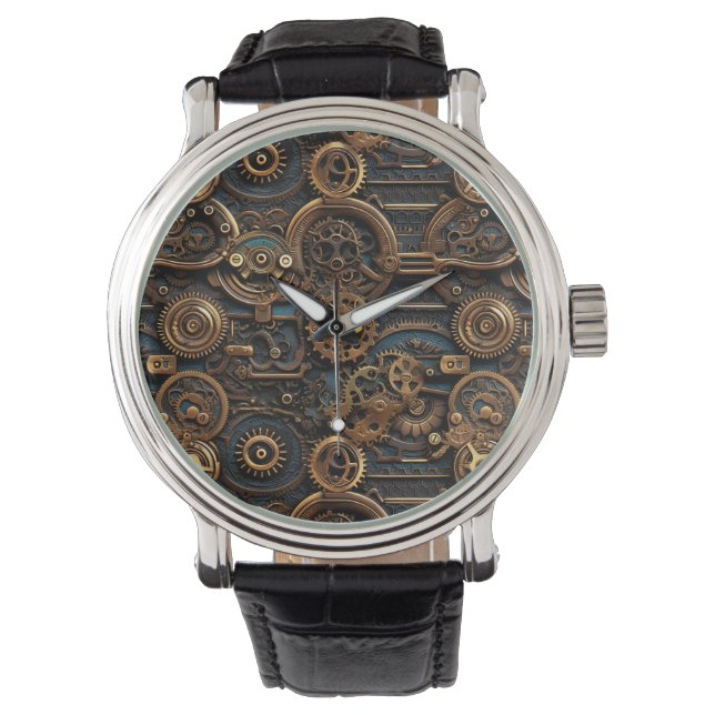 Steampunk Gears Watch (Front)