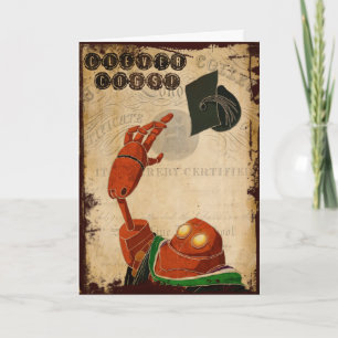 Steampunk Graduation Card