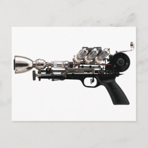 Steampunk Gun Postcard