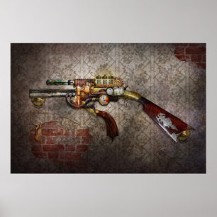 Steampunk - Gun - The sidearm Poster