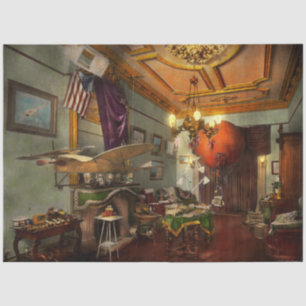 Steampunk - Hall of wonderment 1908 Tissue Paper