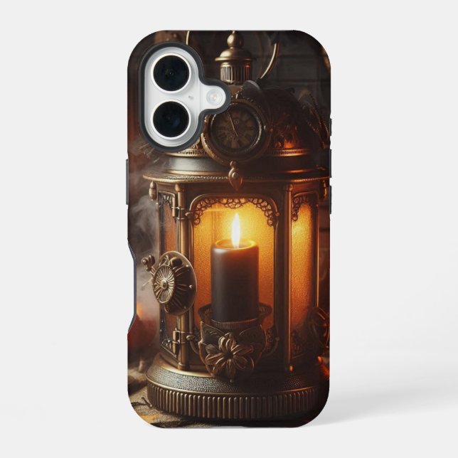 Steampunk Halloween Lantern iPhone / iPad case (Back)