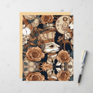 Steampunk Hare and Gears