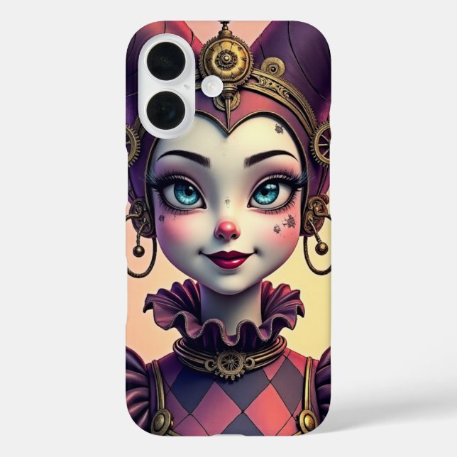 Steampunk Harlequin Case-Mate iPhone Case (Back)