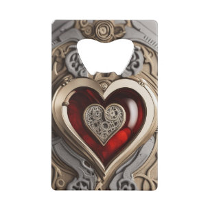 Steampunk Heart – Intricate Mechanical Love