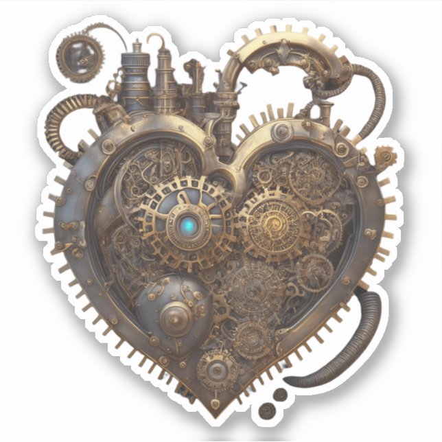 Steampunk Heart | Metal Gears (Front)