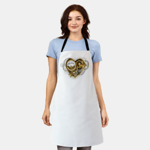 Steampunk Heart with a Manometer Apron