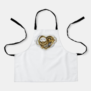 Steampunk Heart with a Manometer Apron