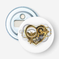 Steampunk Heart with a Manometer