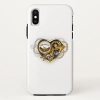 Steampunk Heart with a Manometer