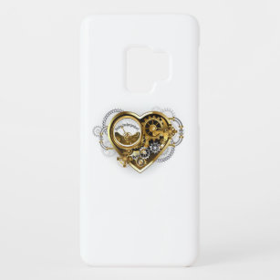 Steampunk Heart with a Manometer Case-Mate Samsung Galaxy S9 Case