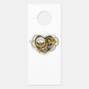 Steampunk Heart with a Manometer Door Hanger