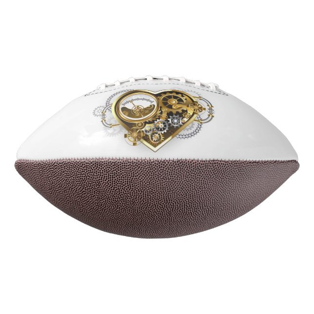 Steampunk Heart with a Manometer Football (Rotated 270)