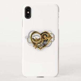 Steampunk Heart with a Manometer iPhone Case