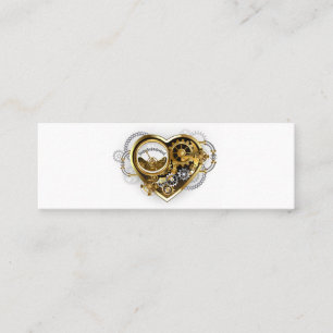 Steampunk Heart with a Manometer Loyalty Card
