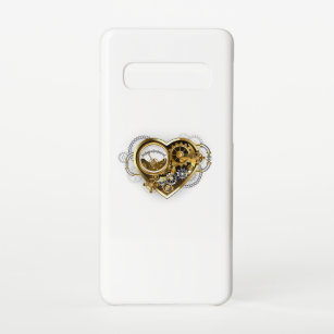 Steampunk Heart with a Manometer Samsung Galaxy Case