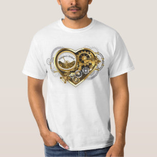 Steampunk Heart with a Manometer T-Shirt