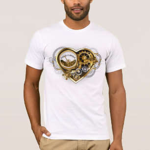 Steampunk Heart with a Manometer T-Shirt