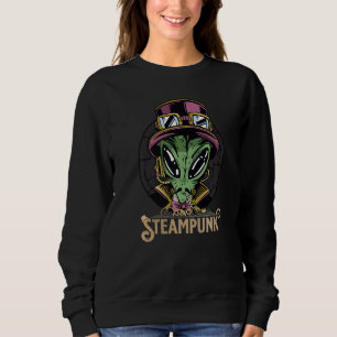 Steampunk Horror Vintage Tarot Retro Sweatshirt