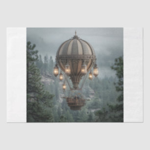 Steampunk Hot Air Balloon Tissue Paper