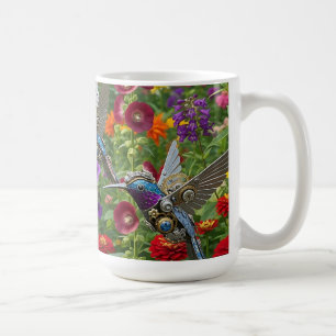 Steampunk Hummingbirds Coffee Mug
