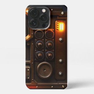 Steampunk I iPhone 13 Pro Slim Fit Case, Glossy Case