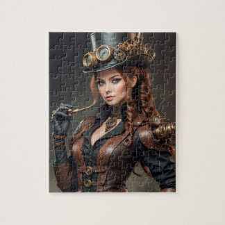 Steampunk Inspired Graphic Jigsaw Puzzle