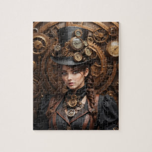 Steampunk Inspired Graphic Jigsaw Puzzle