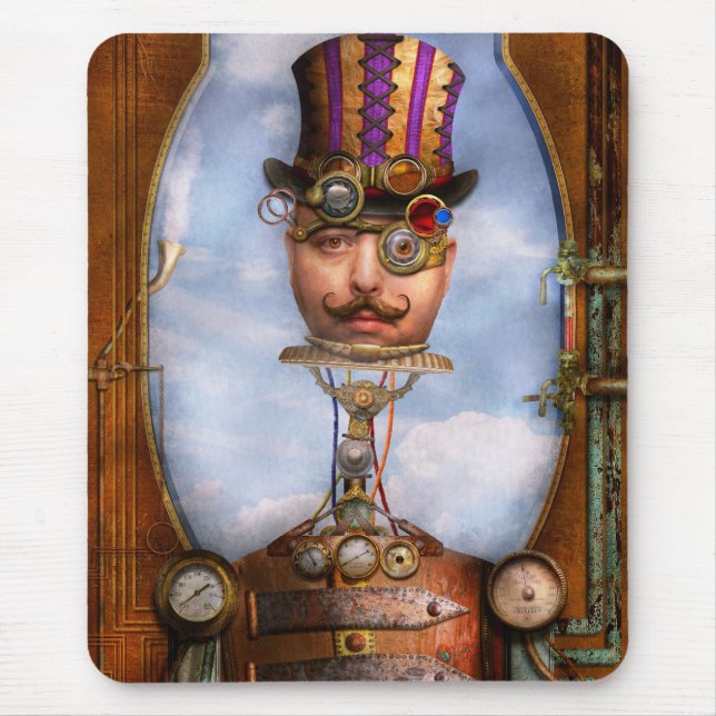Steampunk - Integrated Mouse Pad (Front)