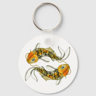 Steampunk Koi Key Ring