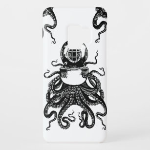Steampunk Kraken Octopus Diving Helmet Galaxy S3 Case-Mate Samsung Galaxy S9 Case