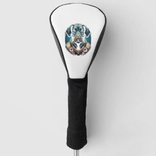 Steampunk Labrador Classic T-Shirt Golf Head Cover