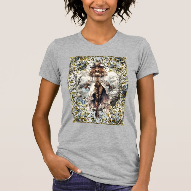 Steampunk Lady 105 T-Shirt (Front)