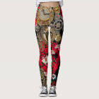 Steampunk Leggings WOMENS Steam Punk Yoga Pants