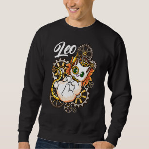 Steampunk Leo Inspired Steampunk Lion Related Lion Sweatshirt