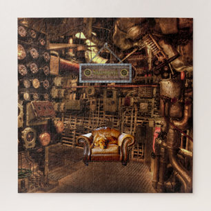 Steampunk~Man Cave~Gauges~Metres~Pipes~   Jigsaw Puzzle