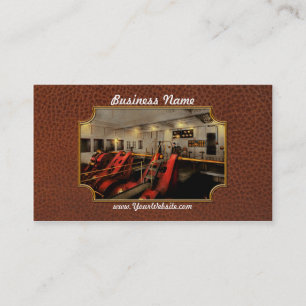 Steampunk - Man the controls 1908 Business Card