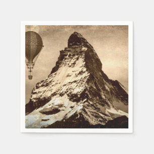 Steampunk Matterhorn Napkin