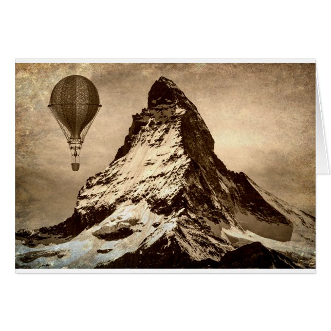 Steampunk Matterhorn Scene (Front Horizontal)
