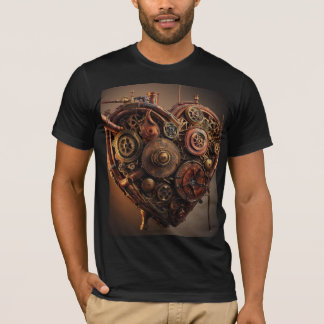 Steampunk Mechanical Heart T-Shirt