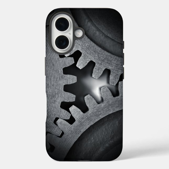 Steampunk Mechanical Interlocking Gears Case-Mate iPhone Case (Back)