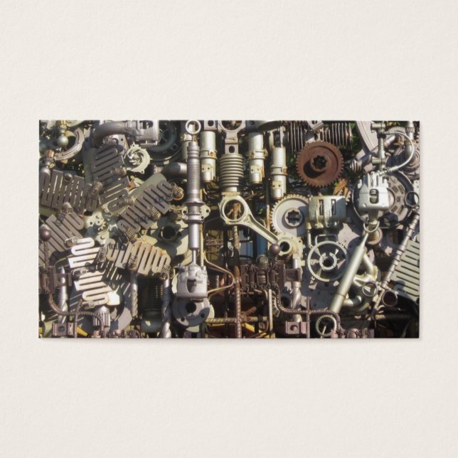 Steampunk mechanical machinery machines (Front)