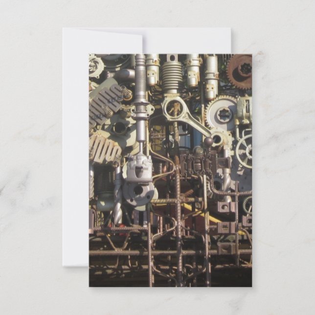 Steampunk mechanical machinery machines (Front)