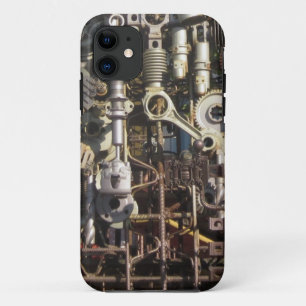 Steampunk mechanical machinery machines iPhone 11 case