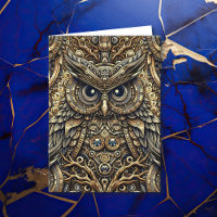 Steampunk Metal Gears and Owl Birthday
