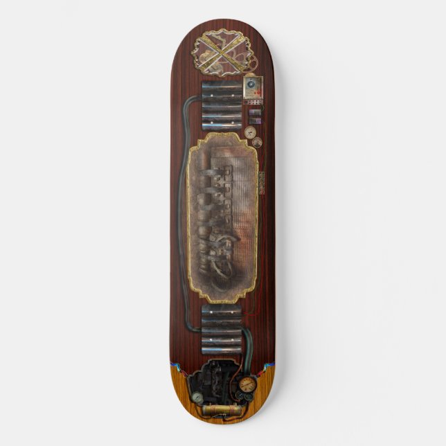 Steampunk - Motorised Skateboard (Front)